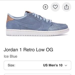 Jordan 1 Retro OG Ice Blue